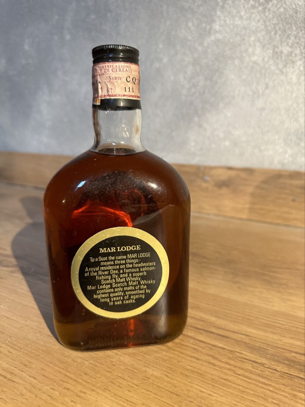 Mar Lodge 8yo - Findlater & Co alcohol collectible - Main Image 2