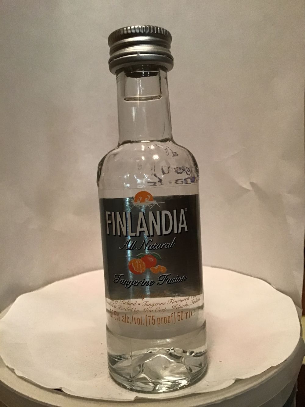 Finlandia & Tangerine - Buckingham Corp (1.10 FL OZ) alcohol collectible - Main Image 2