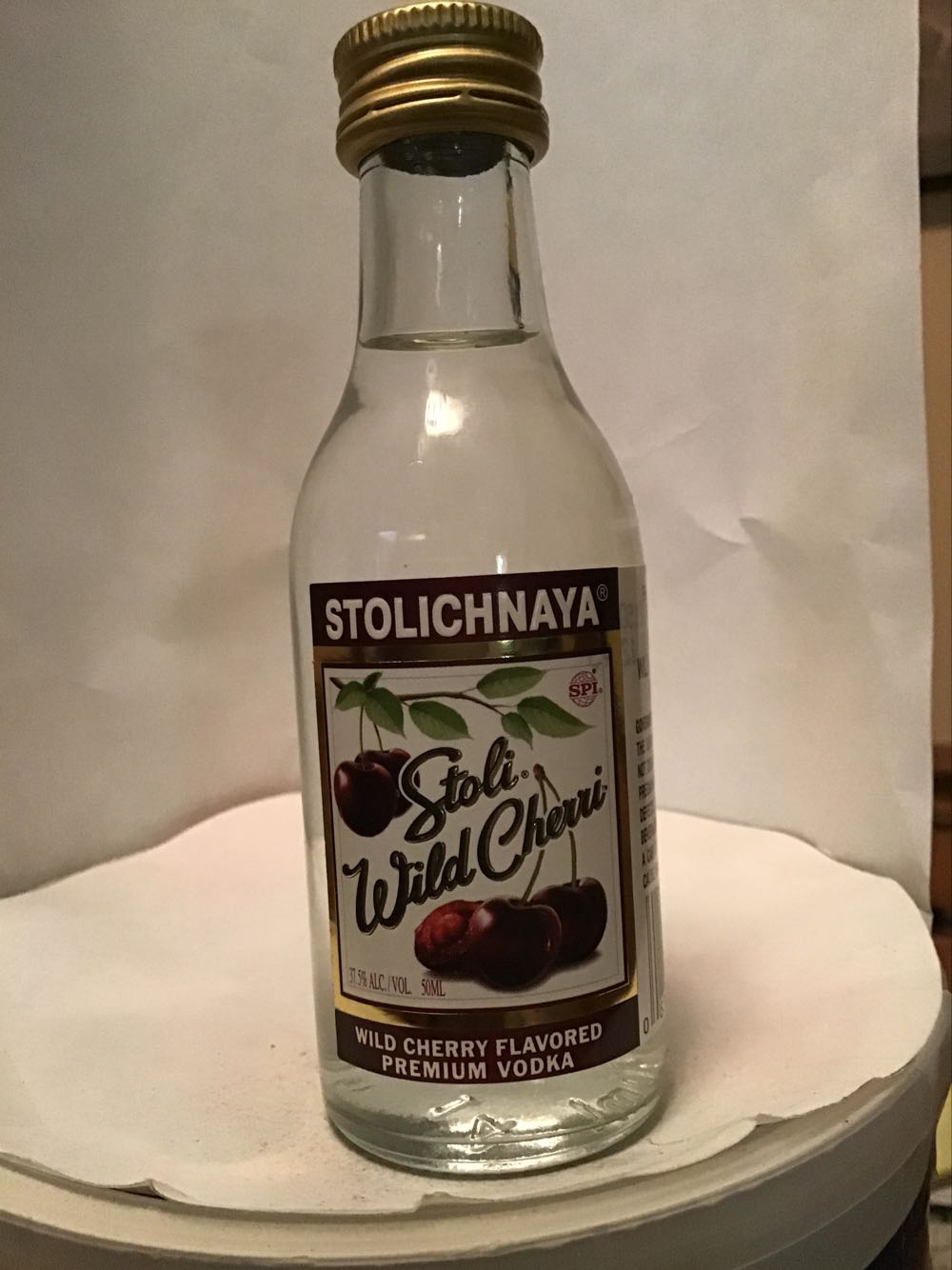 Stoli Kafya & Hot & Wild Cherri - Stolichnaya (50 mL) alcohol collectible - Main Image 3