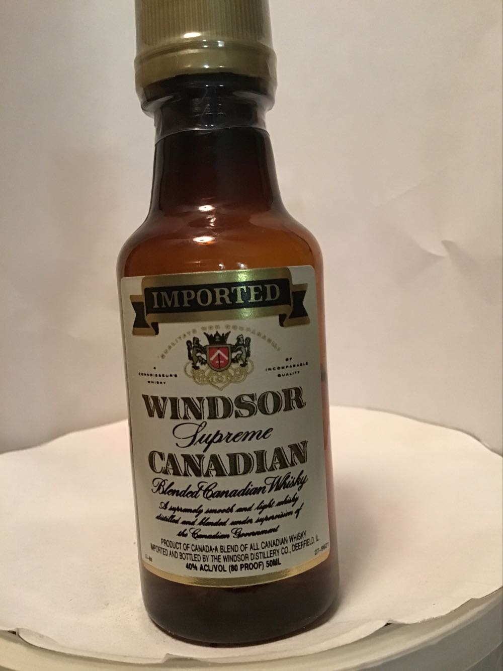 Windsor Canadian & Spiced - windsor distillery co (1.10 FL OZ) alcohol collectible - Main Image 2