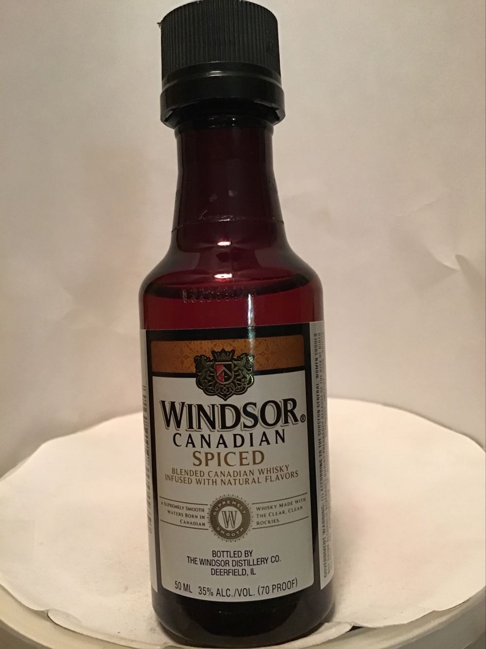 Windsor Canadian & Spiced - windsor distillery co (1.10 FL OZ) alcohol collectible - Main Image 3