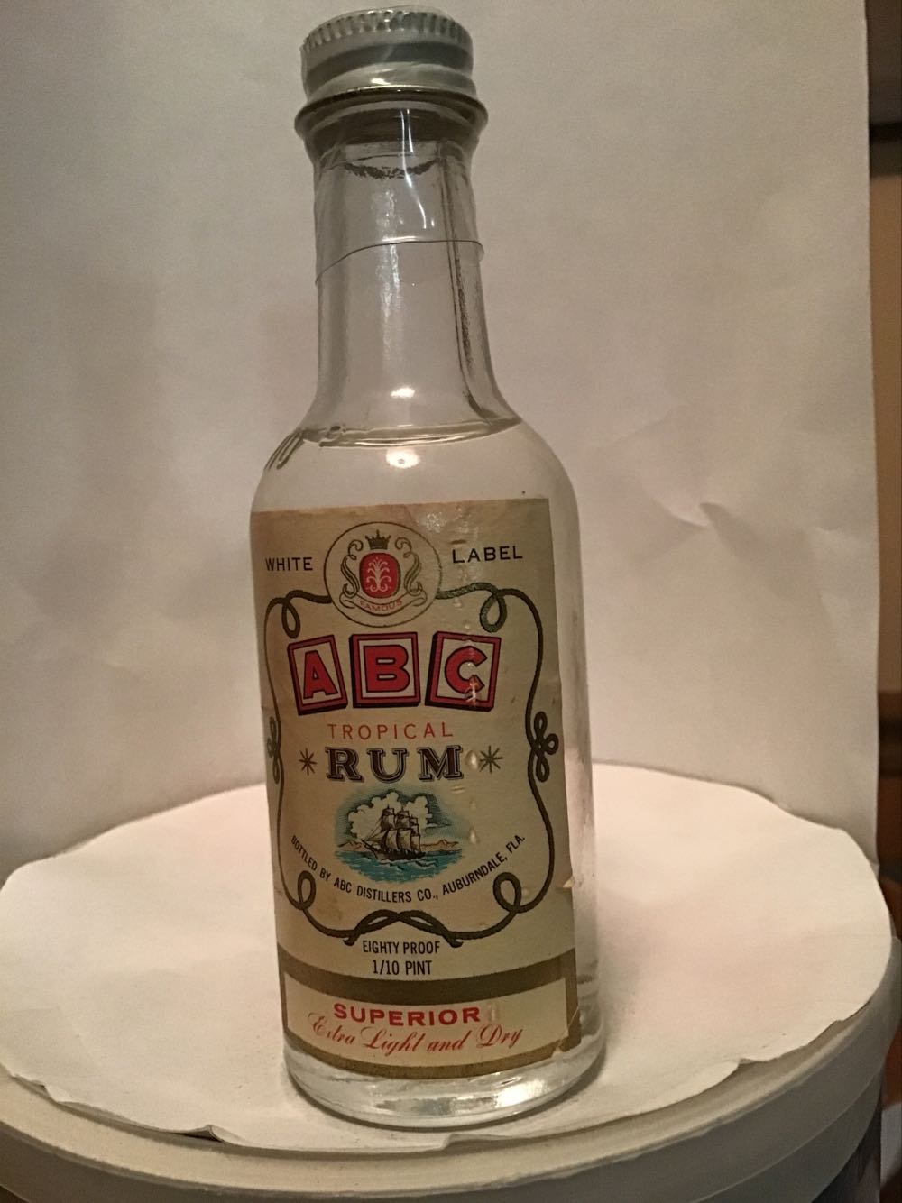 ABC Vodka & ABC Rum & Gin - ABC Distillers (1.10 FL OZ) alcohol collectible - Main Image 2