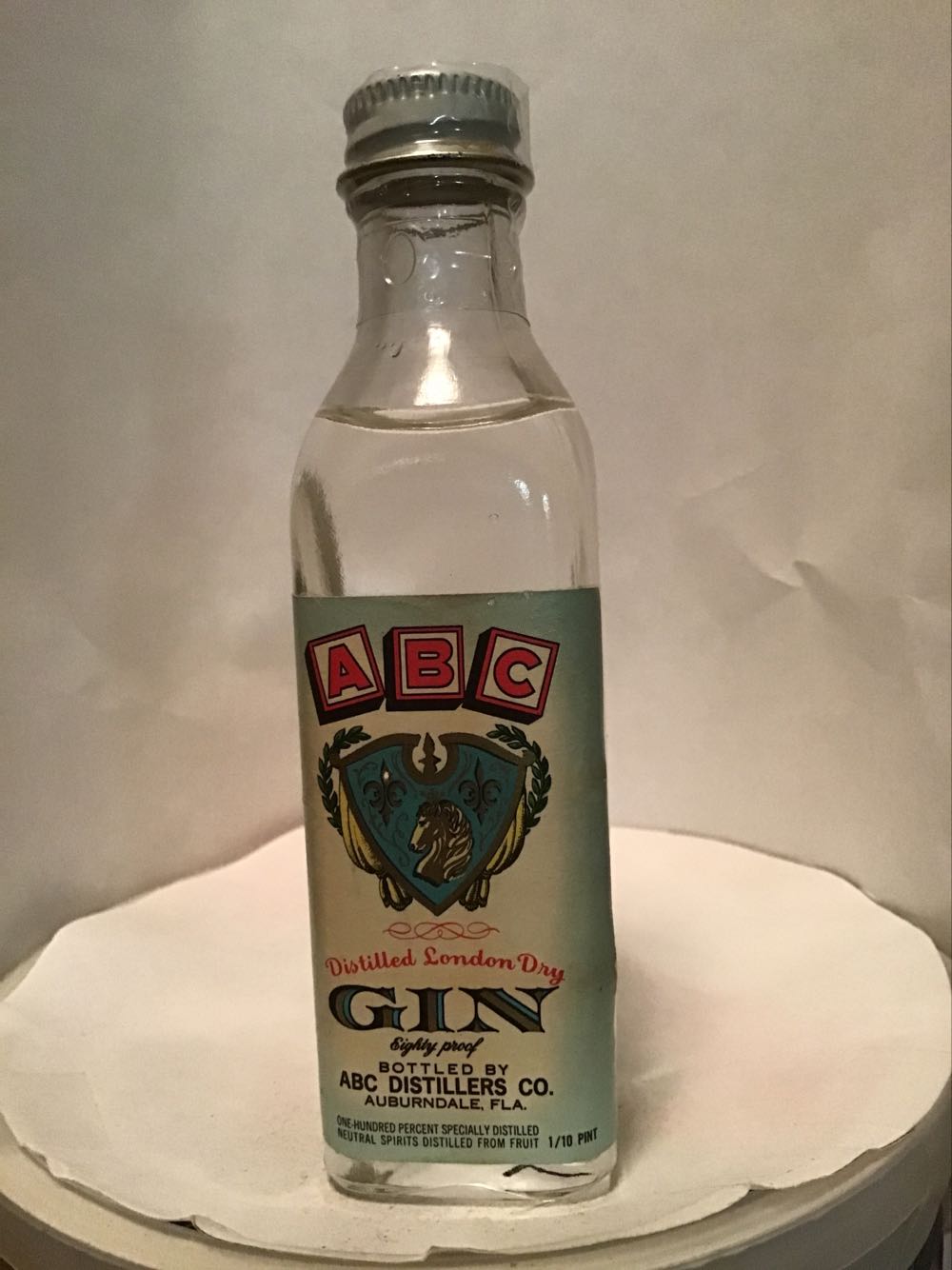 ABC Vodka & ABC Rum & Gin - ABC Distillers (1.10 FL OZ) alcohol collectible - Main Image 3