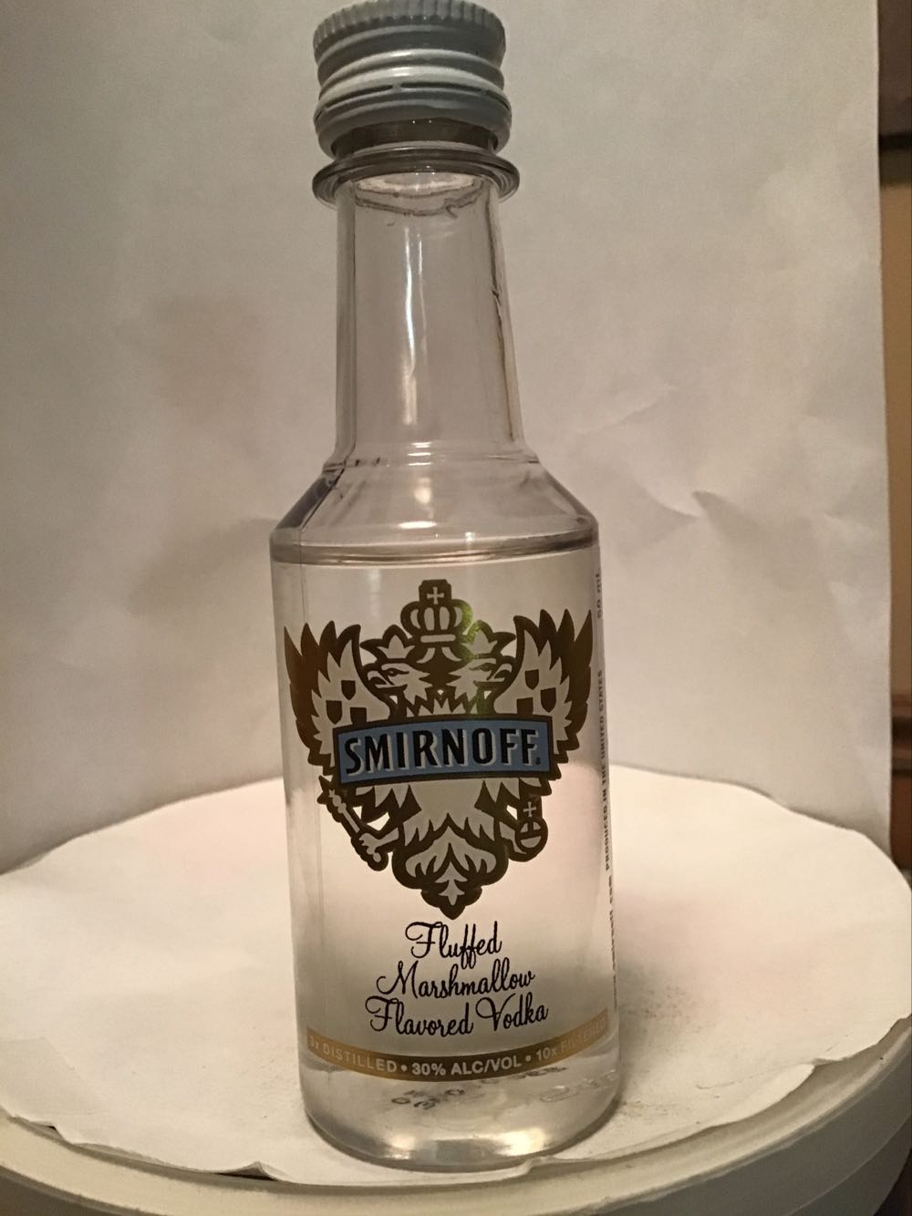 Smirnoff Silver & Iced Cake & Fluffed Marshmellow - The Smirnoff Co (1.10 mL) alcohol collectible - Main Image 3