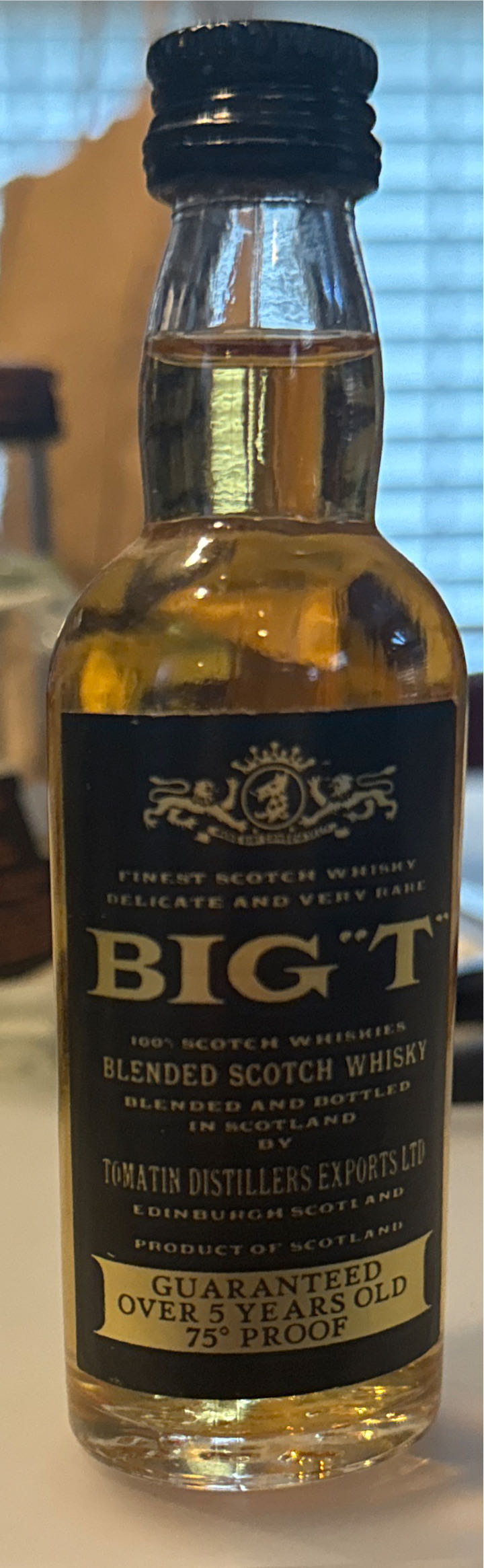 Big T  5yo Imp CANELLESE - The Tomatin Distillery Company Ltd alcohol collectible - Main Image 3