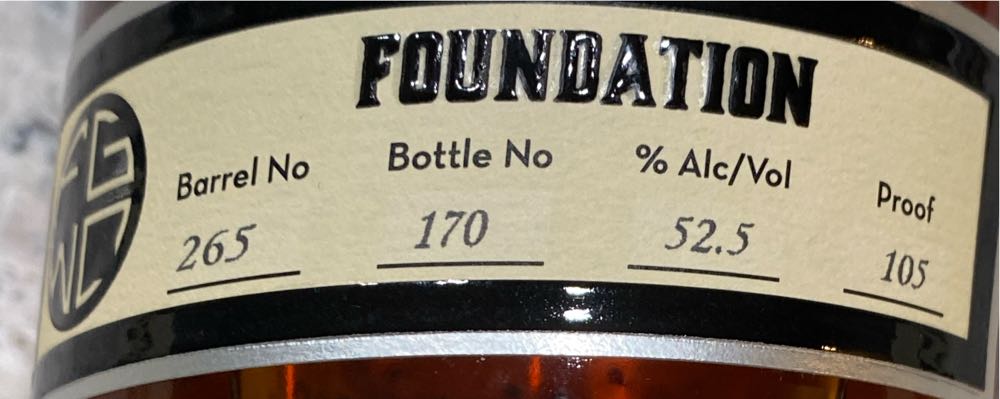 Four Gate Foundation - Four Gate Whiskey Company (750 mL) alcohol collectible [Barcode 850014450571] - Main Image 2
