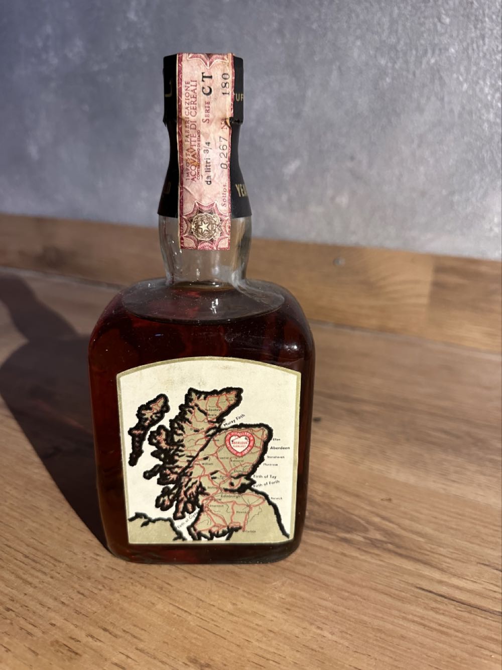 Aberlour Glenlivet 12yo Imp FLLI RINALDI - Campbell’s Distillery alcohol collectible - Main Image 3