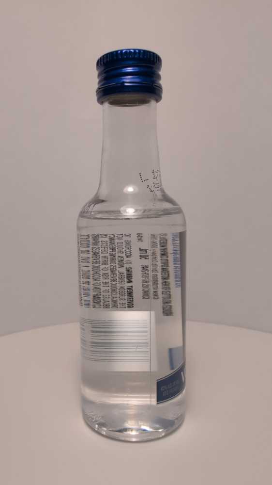 New Amsterdam Vodka - New Amsterdam Spirits Company (50 mL) alcohol collectible [Barcode 085000008805] - Main Image 2