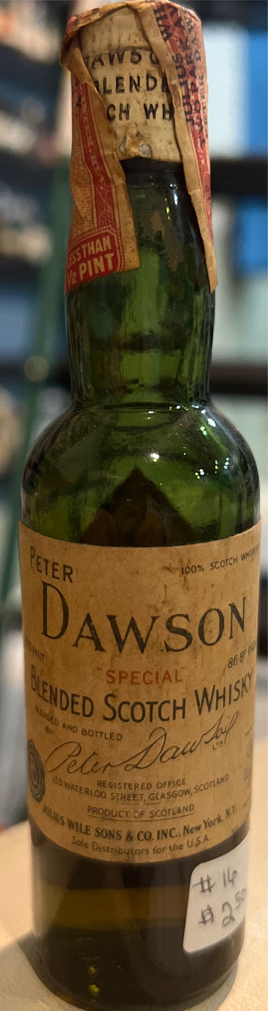 Dawson - Peter Dawson ltd alcohol collectible - Main Image 3