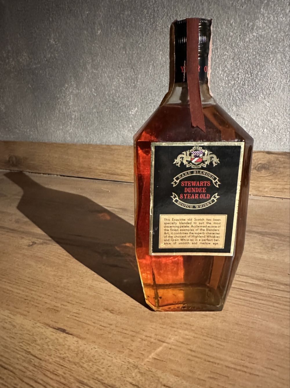 Stewarts Dundee 8yo Imp REINA - Stewart & Son Of Dundee ltd alcohol collectible - Main Image 2