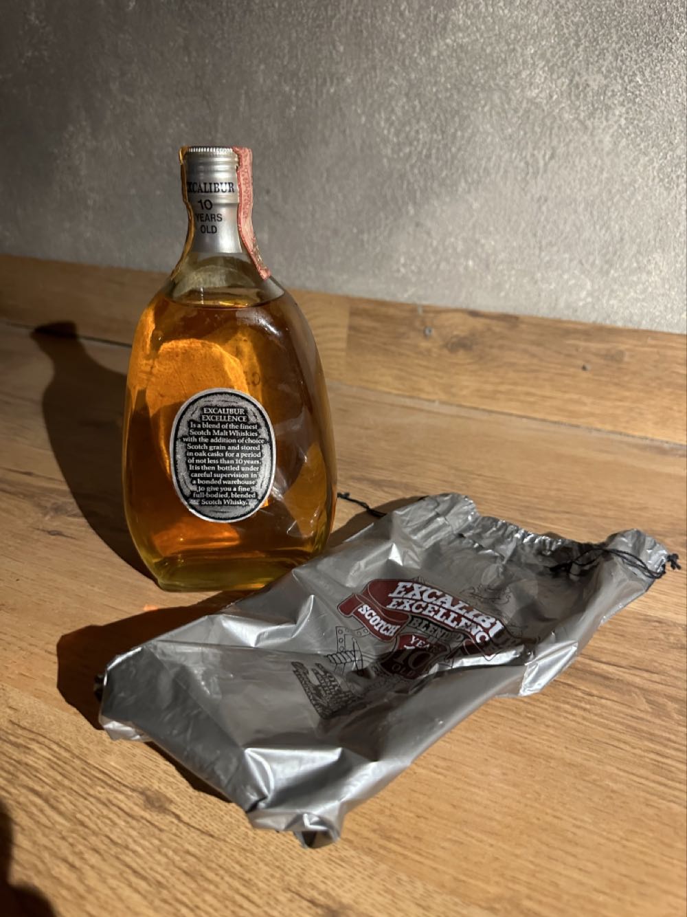 Excalibur Excellence 10yo - Charles Julian Ltd alcohol collectible - Main Image 2