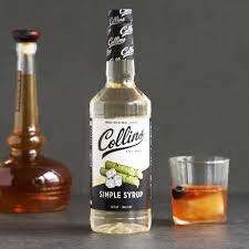 Collins Simple Syrup Classic Simple Syrup Soda Water Flavors Simple Syrup For Cocktails Raw Sugar Simple Syrup Old Fashioned Syrup 12.7 Ounces Set Of 1  alcohol collectible [Barcode 031439000460] - Main Image 2