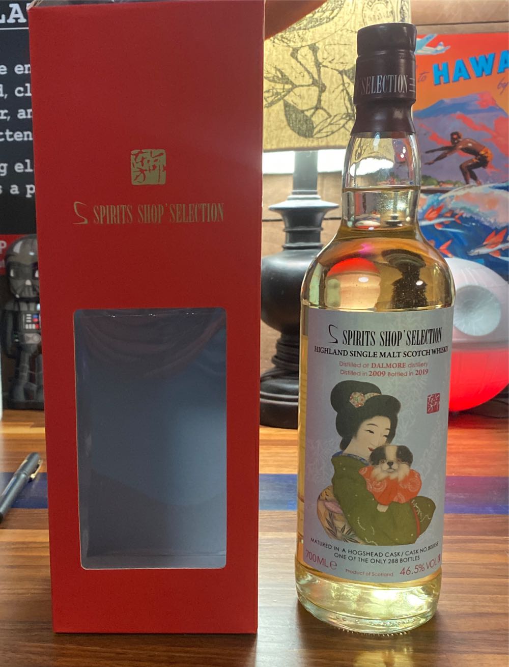 Spirits Shop Selection - Dalmore Distillery (750 mL) alcohol collectible [Barcode 4710484790149] - Main Image 2