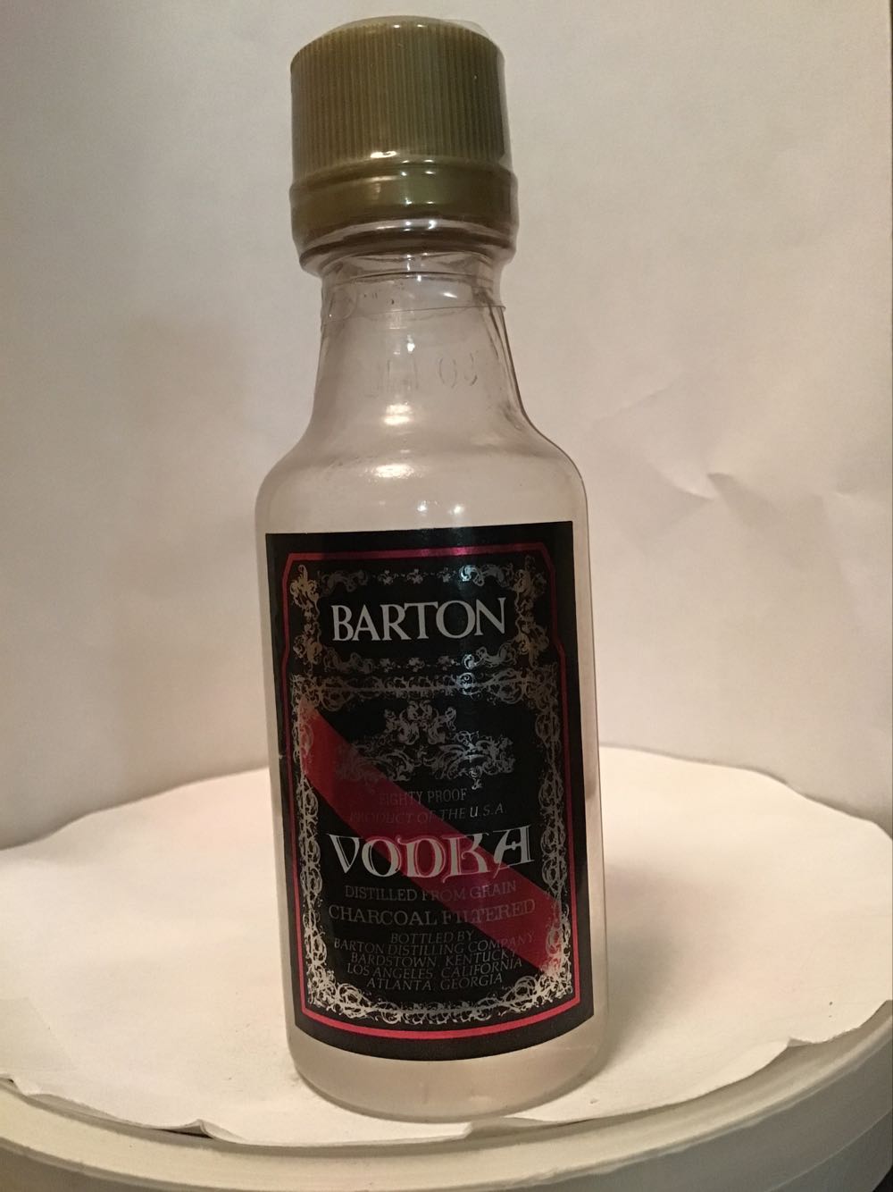 Barton Naturals - Barton Distilling Co. (50 mL) alcohol collectible - Main Image 2