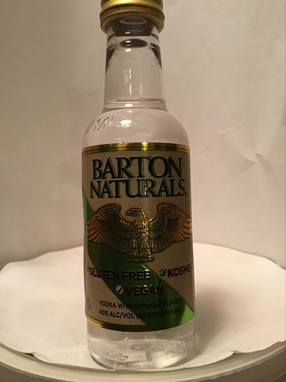 Barton Naturals - Barton Distilling Co. (50 mL) alcohol collectible - Main Image 3