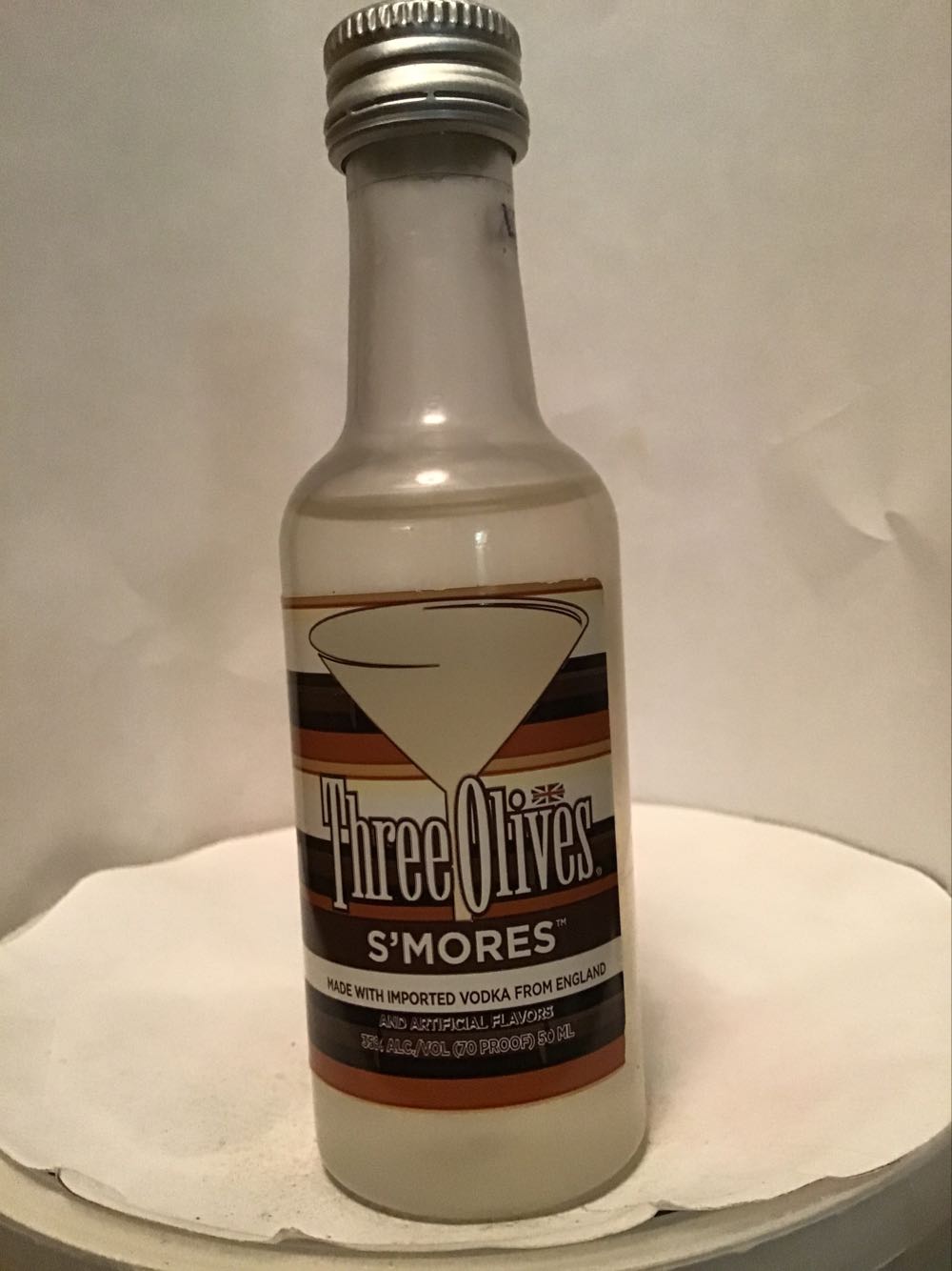 Three Olives Chocolate & S’mores - White Rock Distilleries (50 mL) alcohol collectible - Main Image 2