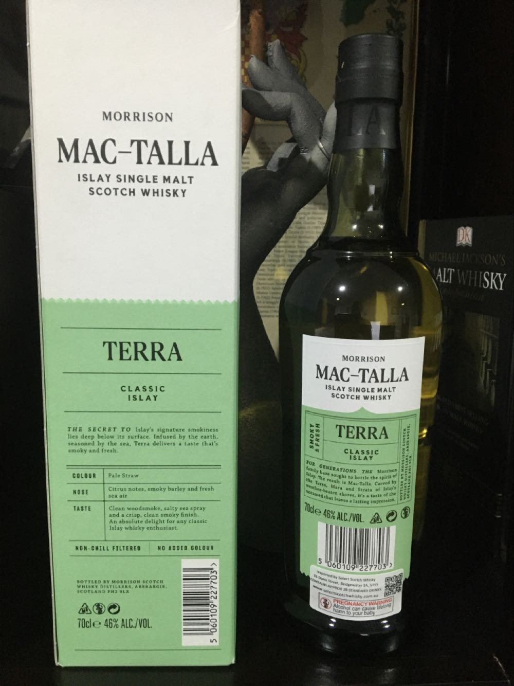 Morrison Mac-Talla  Terra - Morrison Scotch Whisky Distillers (700 mL) alcohol collectible [Barcode 5060109227666] - Main Image 3