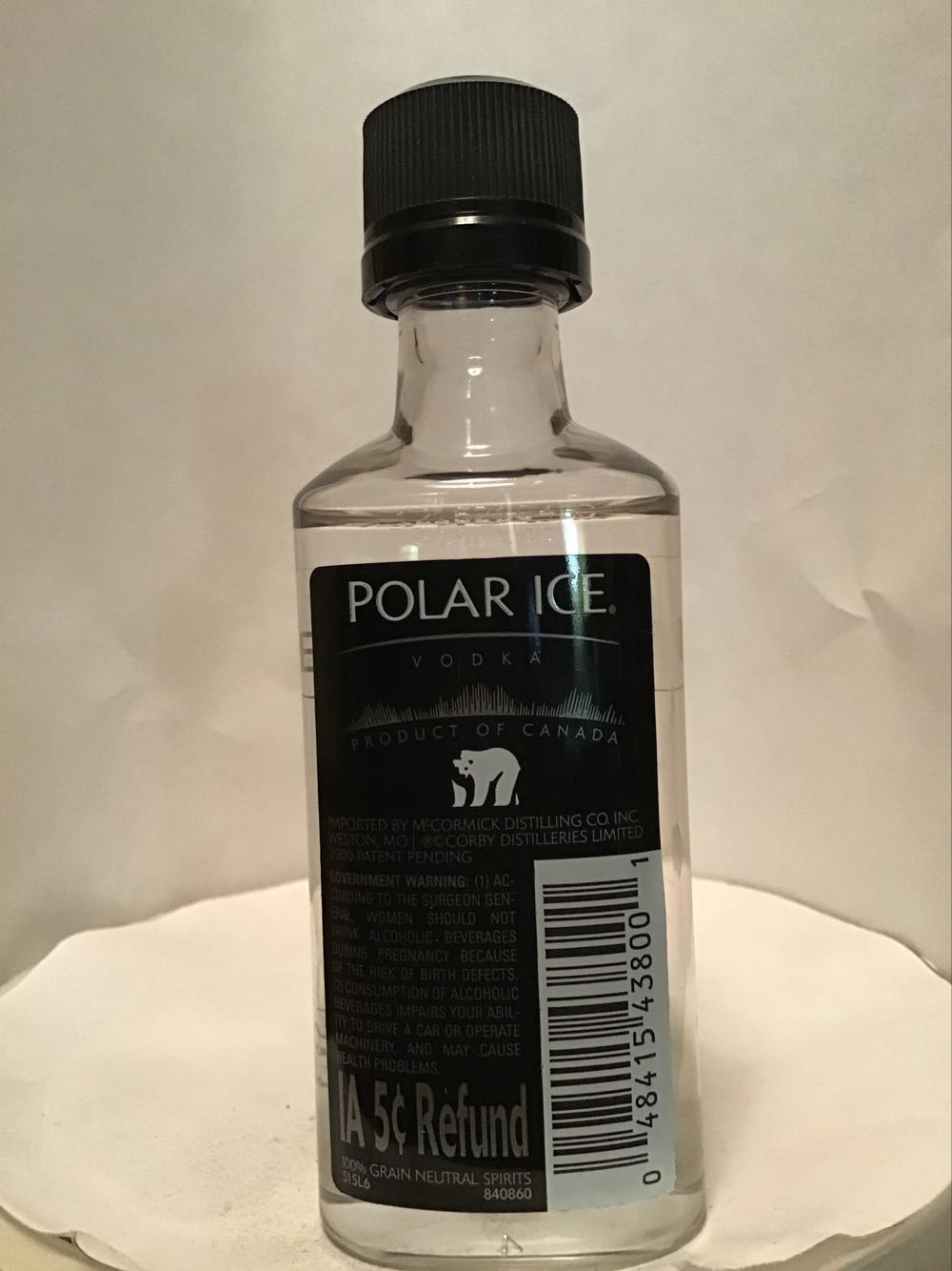 Polarice - Polar Ice Vodka Co. (50 mL) alcohol collectible - Main Image 2