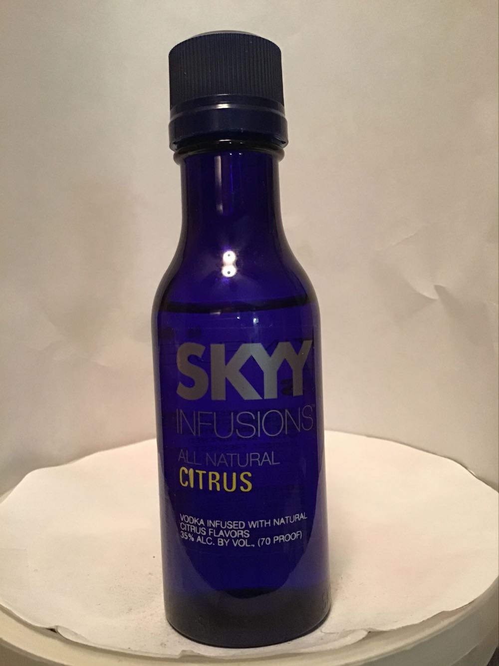 Skyy Vanilla & Citrus - Skyy Spirits, LLC (50 mL) alcohol collectible - Main Image 2