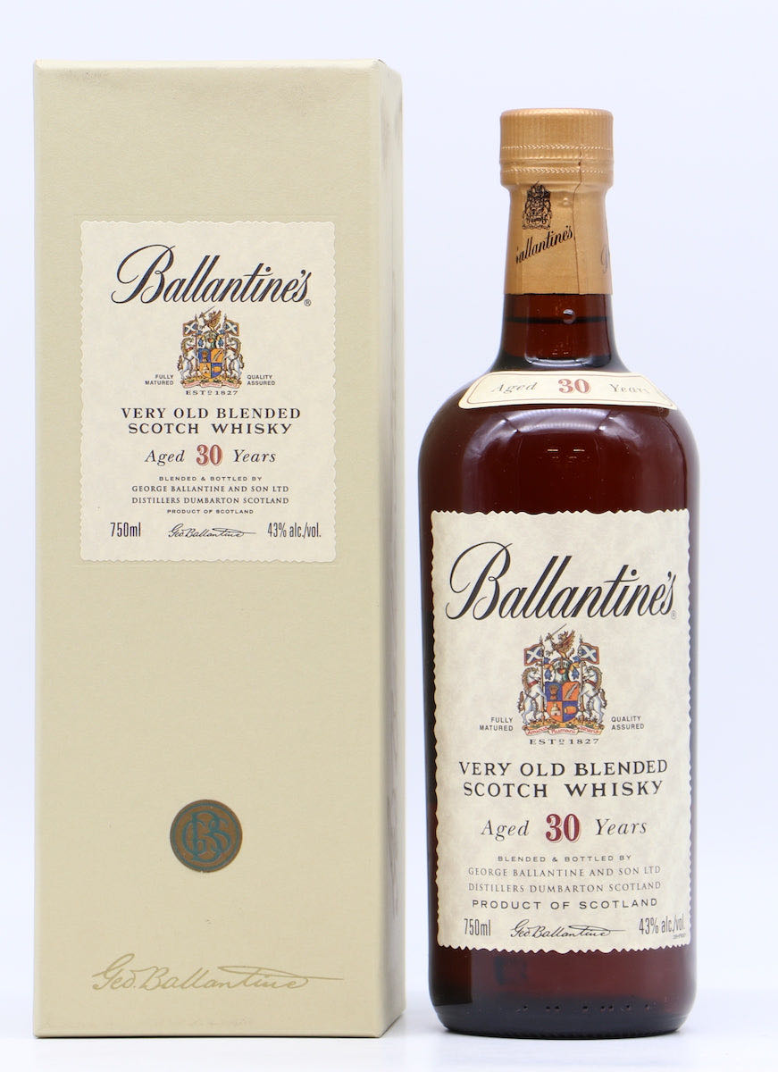 Ballantine’s Aged 30 Years - George Ballantine & Son Ltd. (750 mL) alcohol collectible [Barcode 5010106110065] - Main Image 3
