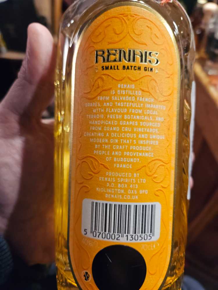 Renais - Renais Spirits (700 mL) alcohol collectible - Main Image 2