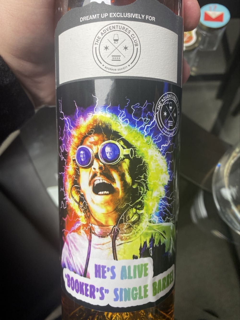 Dream Spirits Single Barrel Straight KY Bourbon Whiskey - Dream Spirits alcohol collectible - Main Image 3