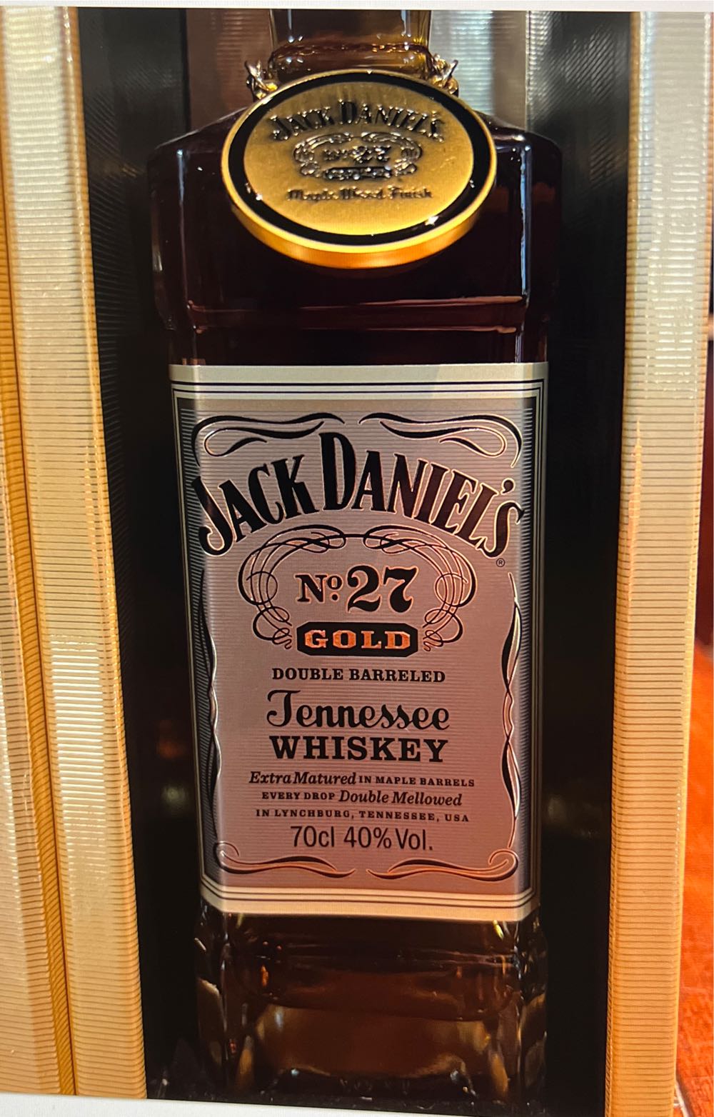 0 Gold 27 Double Barreled - Jack Daniel’s Distillery, Lynchburg, TN (700 mL) alcohol collectible - Main Image 4