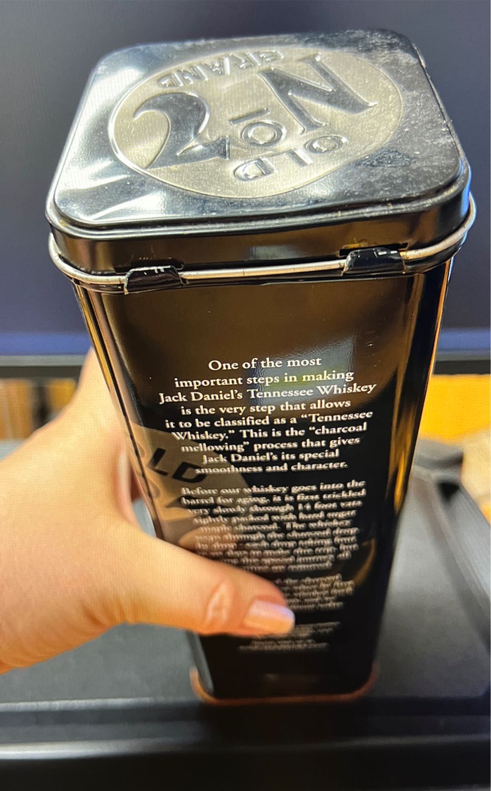 0 Tin Single Empty - 14 - Jack Daniel’s Distillery, Lynchburg, TN (700 mL) alcohol collectible - Main Image 3