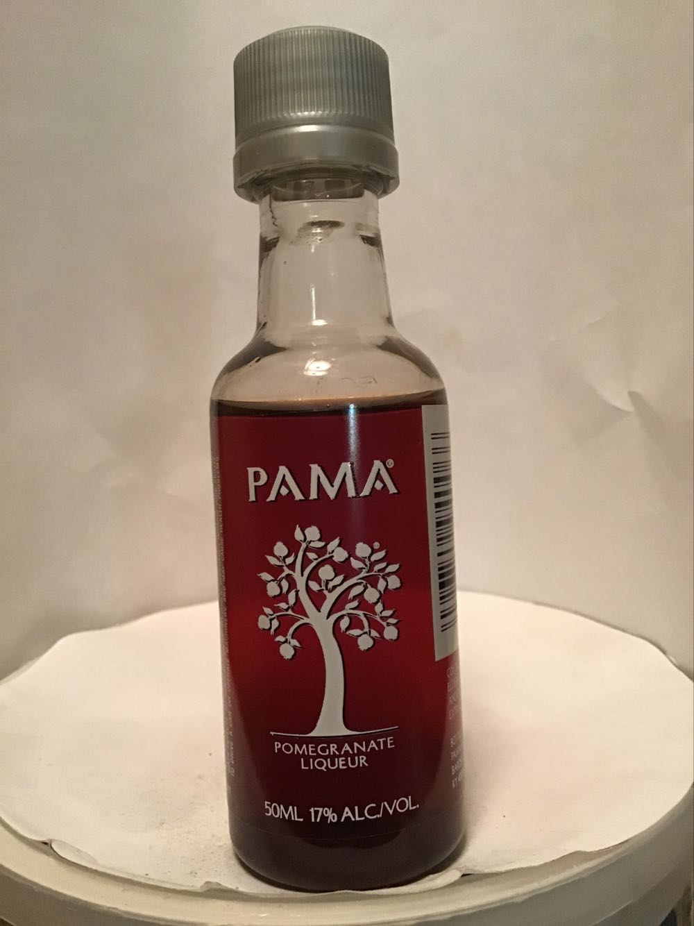 Pama Pomegrante - PAMA Spirits Co., Bardstown, KY (50 mL) alcohol collectible - Main Image 2