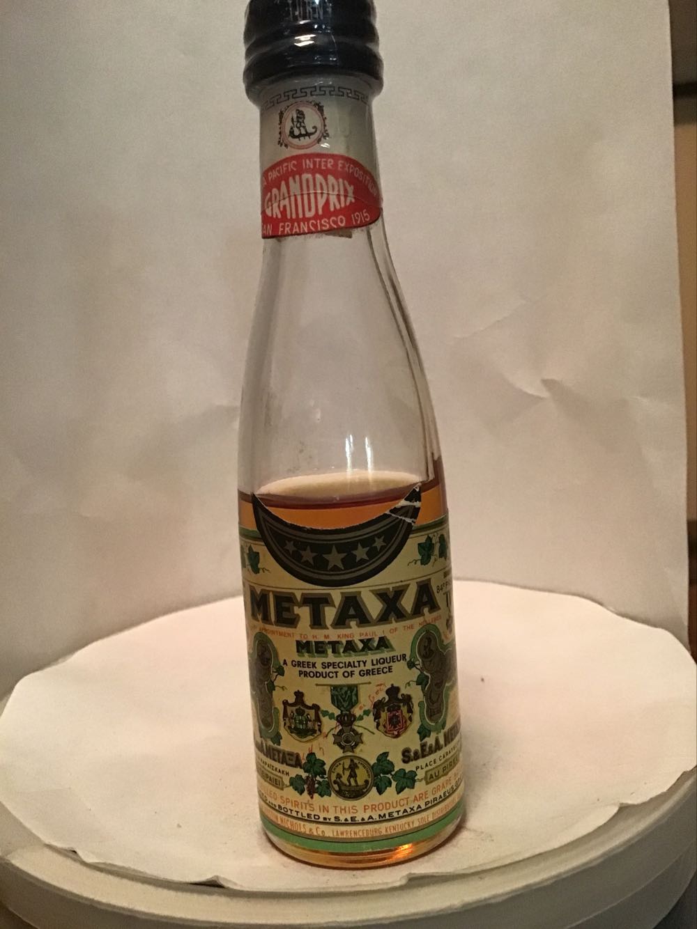 Metaxa - Distillery Unknown (3 L) alcohol collectible - Main Image 2