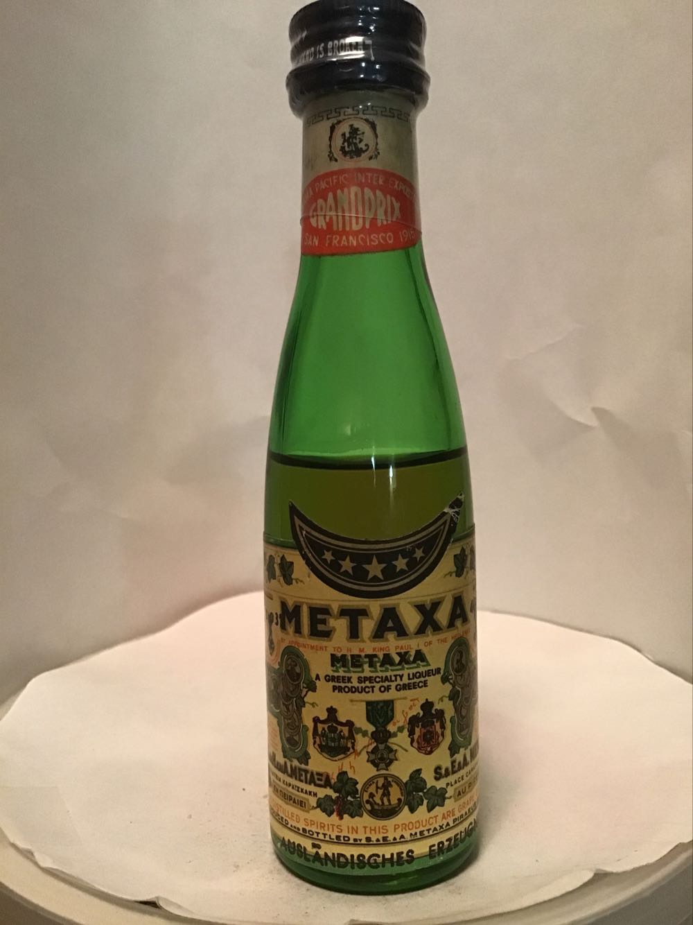 Metaxa - Distillery Unknown (3 L) alcohol collectible - Main Image 3