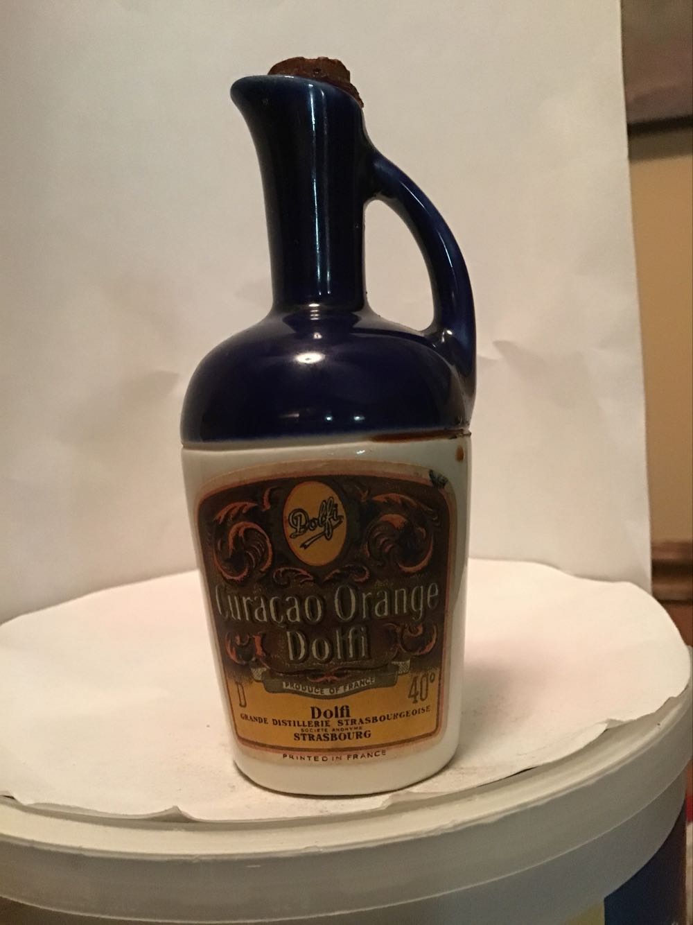 Curacao Triple Sec & Orange - Hartwig (2 FL OZ) alcohol collectible - Main Image 2