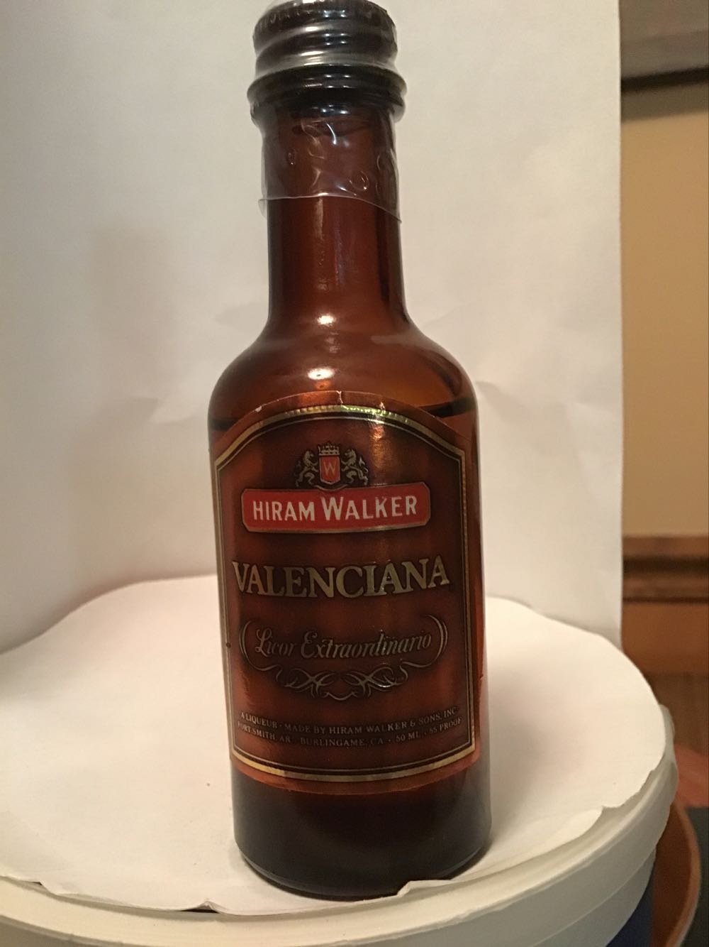 Hiram Walker Red Hot & Shootarita & Valenciana & Apple Sourballs - Hiram Walker & Sons (50 mL) alcohol collectible - Main Image 3