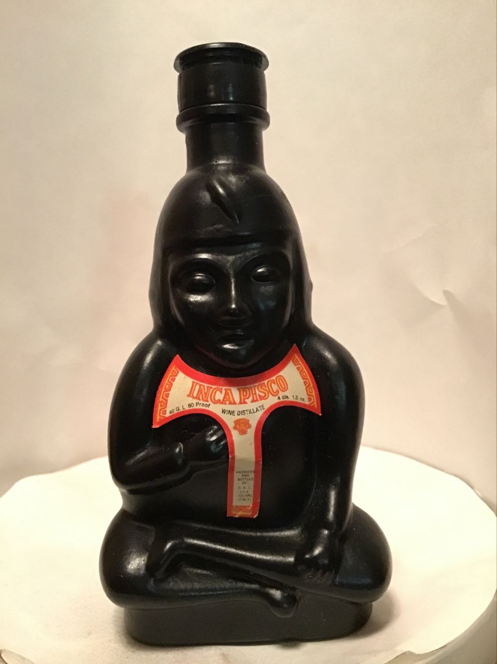 Inca Pisco - Mario  Ranuzzi (1.6 FL OZ) alcohol collectible - Main Image 4