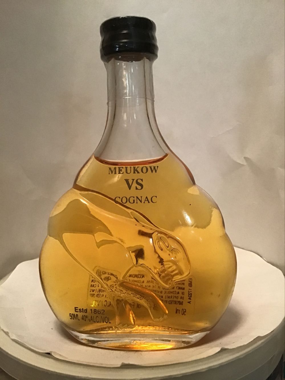 Meukow Vanilla & VS - Nicholas Enterprise (50 mL) alcohol collectible - Main Image 2