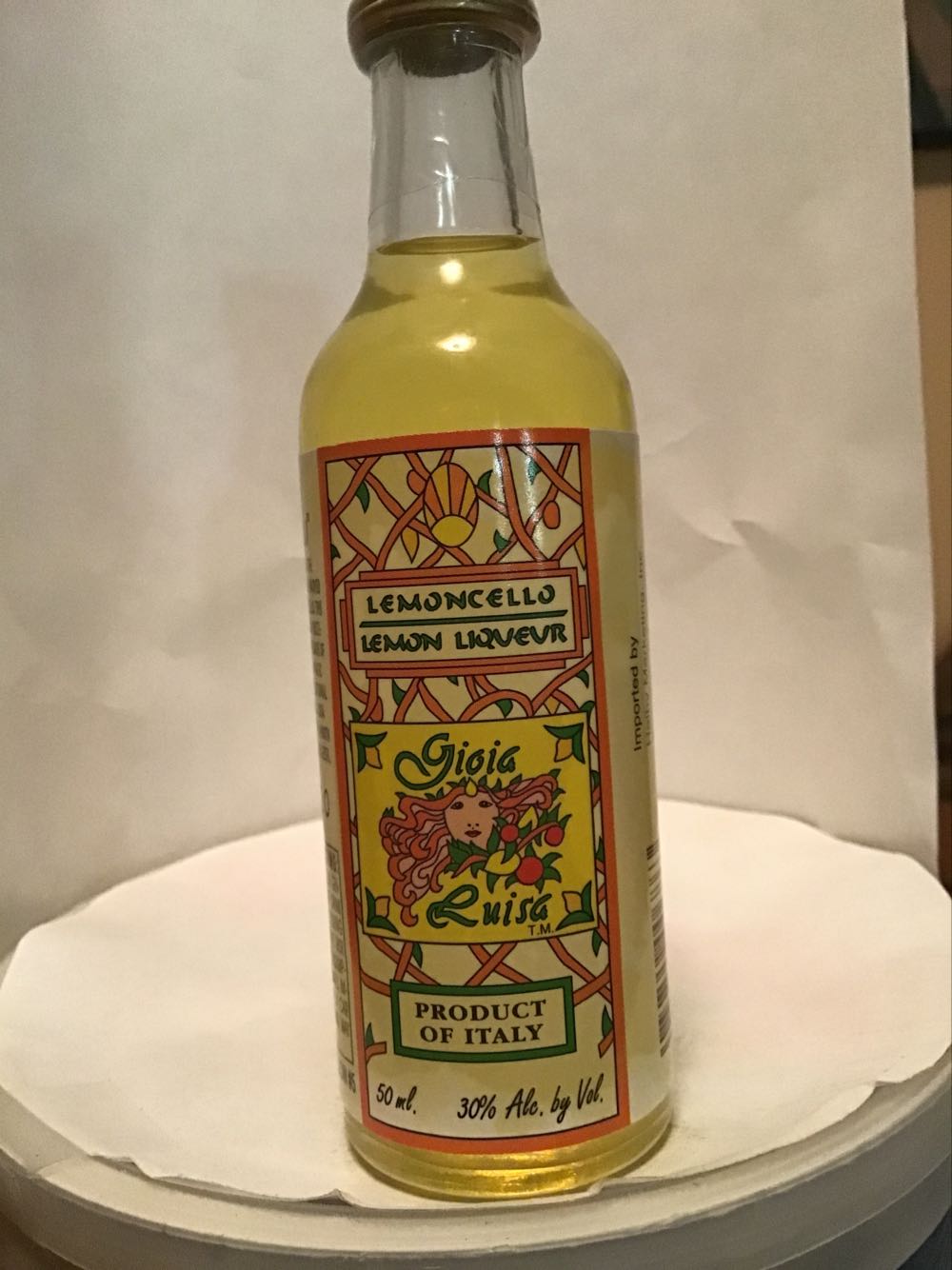Gioia Luisa Lemoncello - Halby Marketing (50 mL) alcohol collectible - Main Image 2