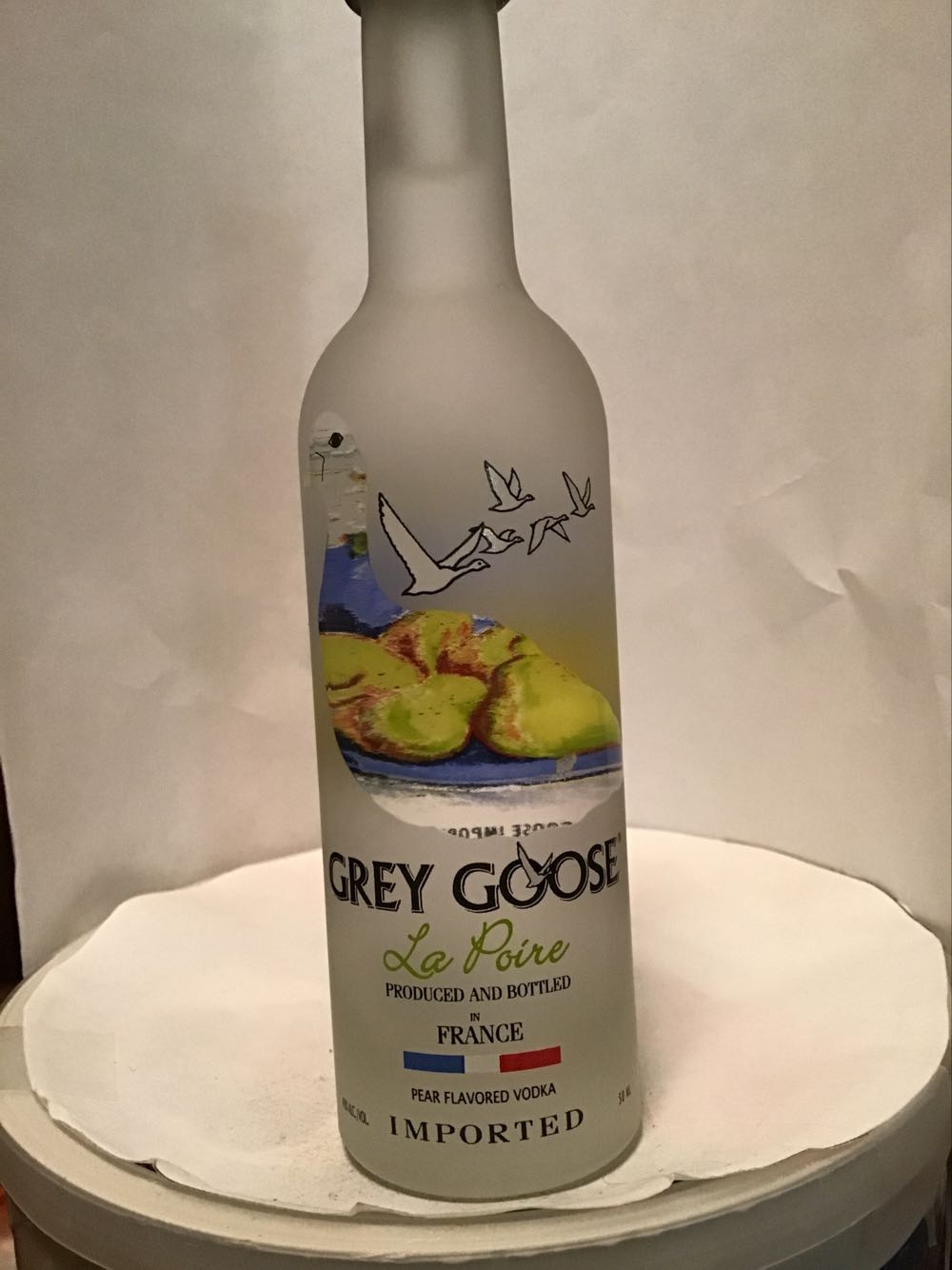 Grey Goose & La Porie - Sidney Frank Importing (50 mL) alcohol collectible - Main Image 2