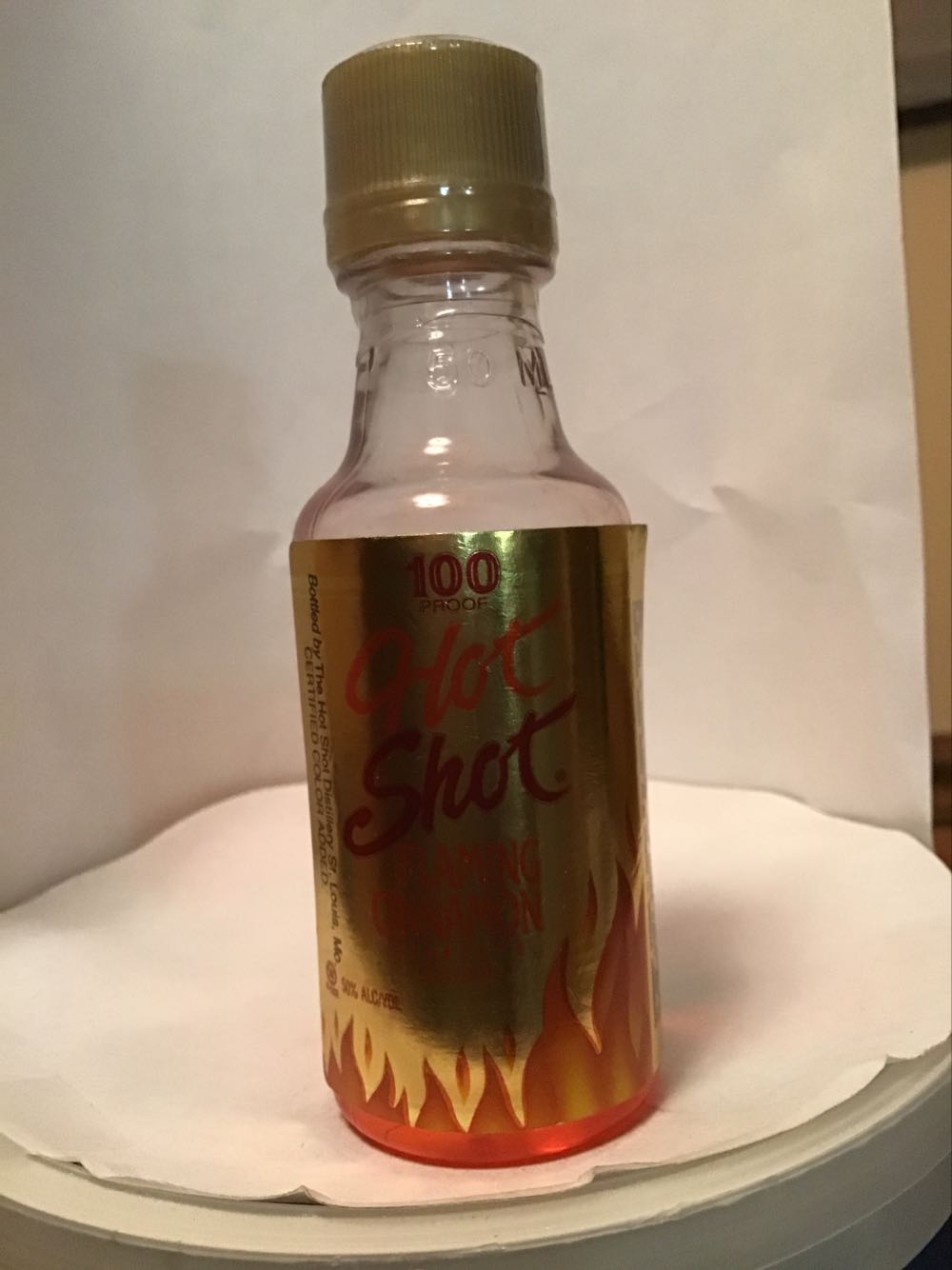 Hot Shot Tropical Fruit & Framing Cinnamon - Hot Shot Distillery (50 mL) alcohol collectible - Main Image 2