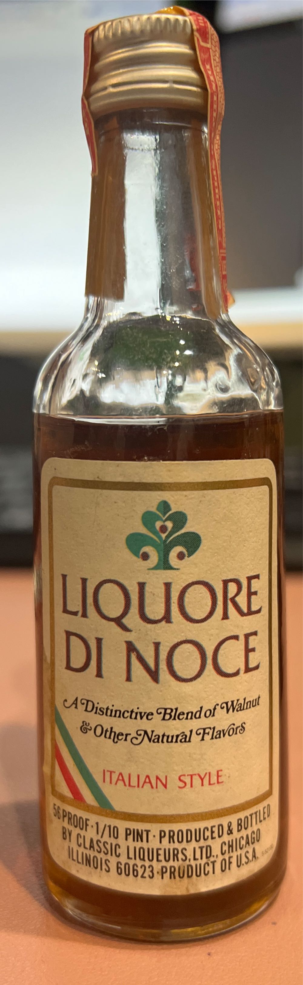 Liquore Di Noce - Classic Liqueurs (1.10 FL OZ) alcohol collectible - Main Image 2