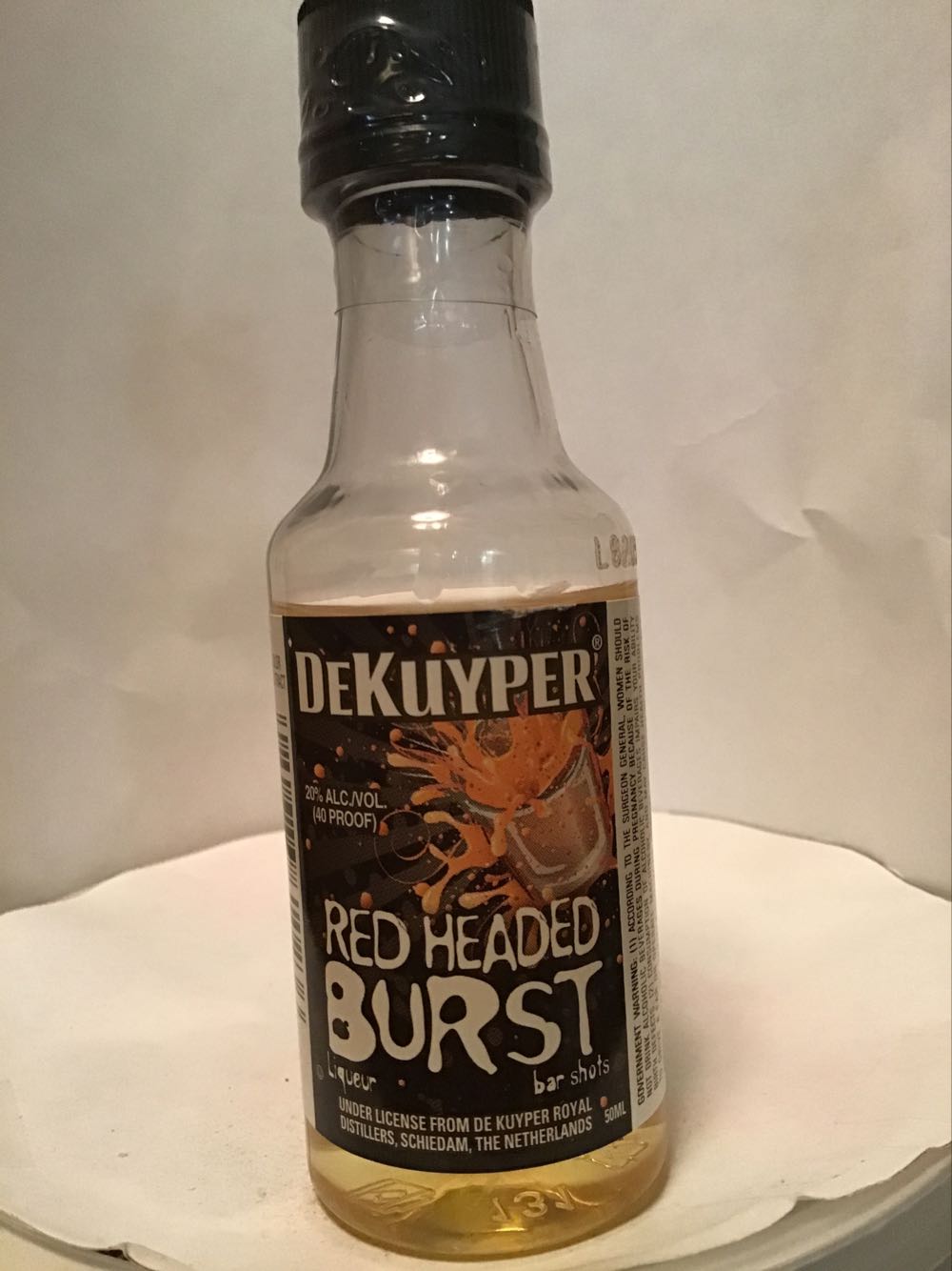 DeKuyper Harvest Pear & Red Headed Burst & Blustery Burst & Grape Picker - De Kuyper Royal Distillers (50 mL) alcohol collectible - Main Image 2