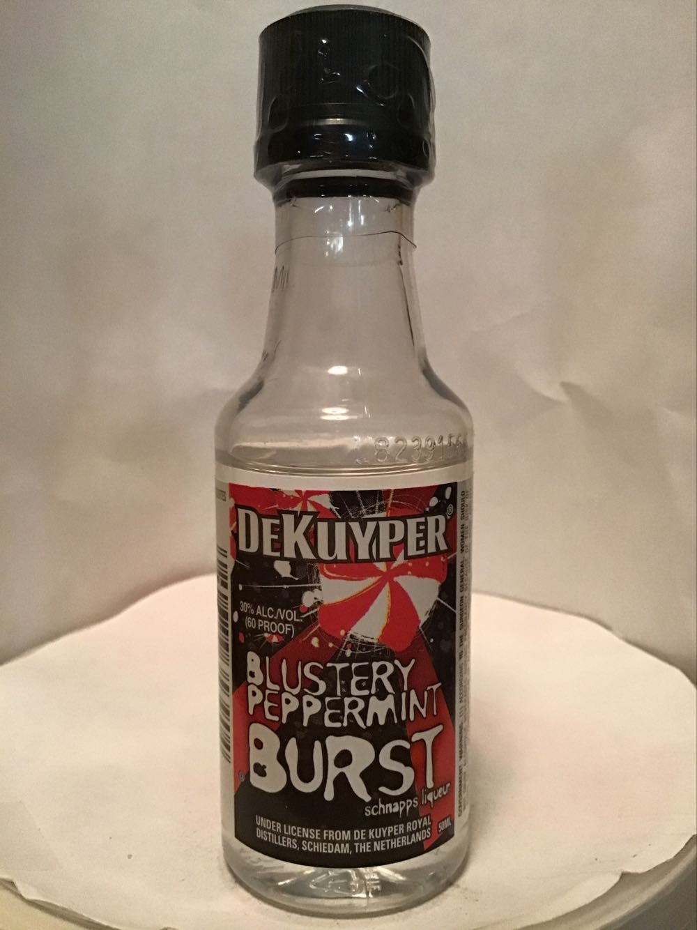 DeKuyper Harvest Pear & Red Headed Burst & Blustery Burst & Grape Picker - De Kuyper Royal Distillers (50 mL) alcohol collectible - Main Image 3