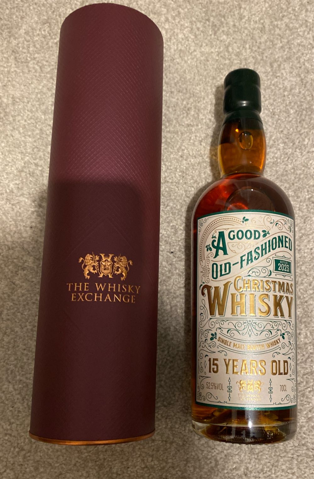 A Good Old Fashioned Whisky2024 - The Whiskey Exchange (exclusive) (70 mL) alcohol collectible - Main Image 1