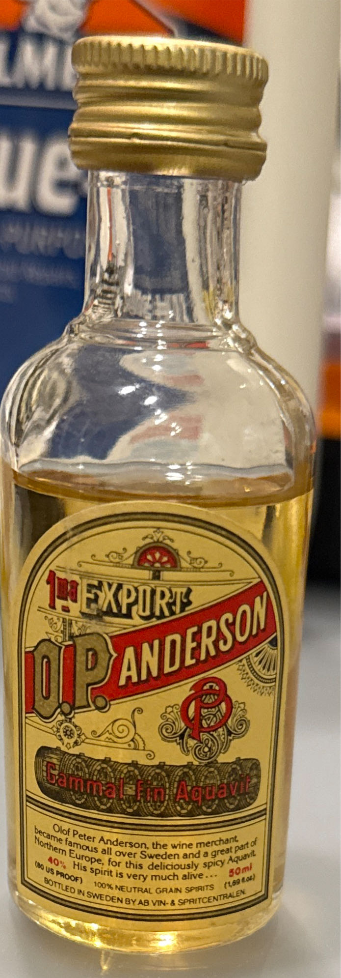 O.p. Anderson  alcohol collectible - Main Image 2
