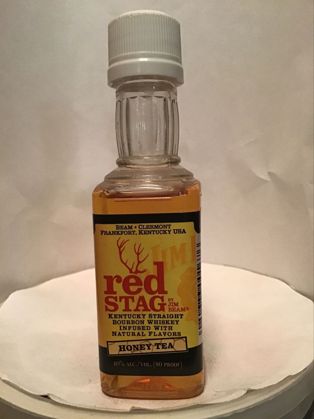 Red Stag Black Cherry & Honey Tea & Hardcore Cider - Jim Beam Distillery (50 mL) alcohol collectible - Main Image 2
