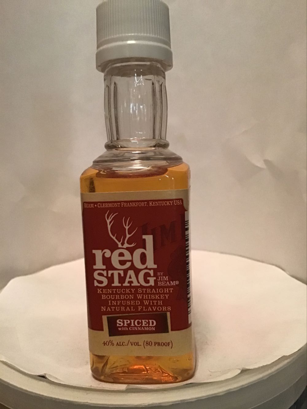 Red Stag Black Cherry & Honey Tea & Hardcore Cider - Jim Beam Distillery (50 mL) alcohol collectible - Main Image 3