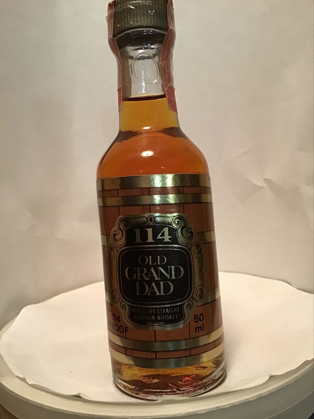 Old Grand-Dad - Old Grand-Dad Distillery Company (1.10 FL OZ) alcohol collectible - Main Image 3