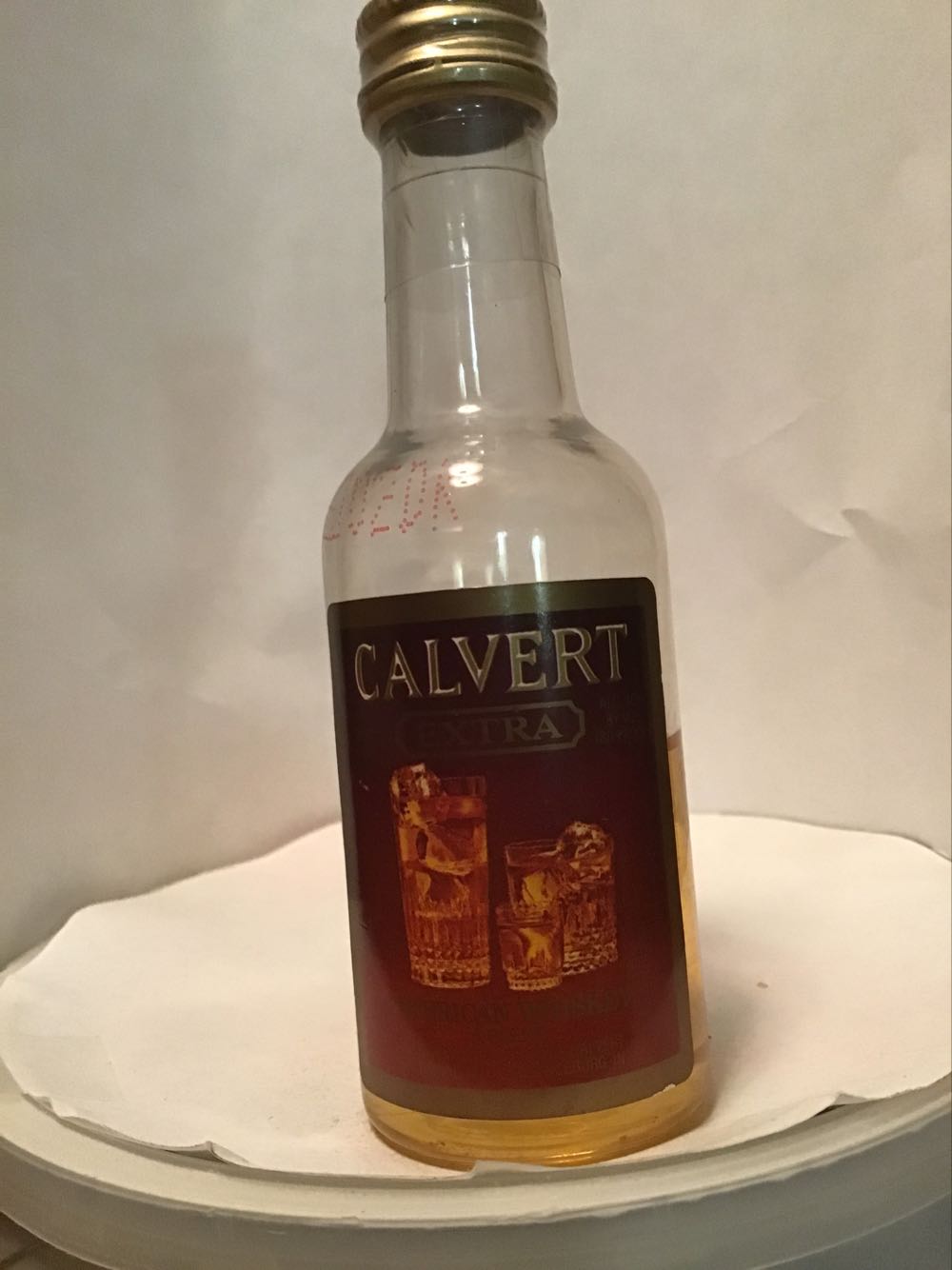 Calvert Extra - Calvert Distilling (1.10 FL OZ) alcohol collectible - Main Image 2