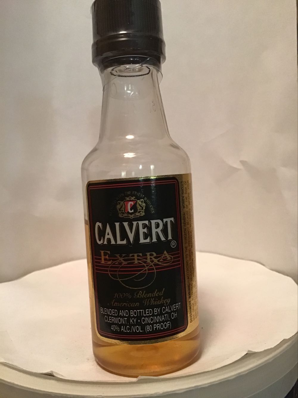 Calvert Extra - Calvert Distilling (1.10 FL OZ) alcohol collectible - Main Image 3