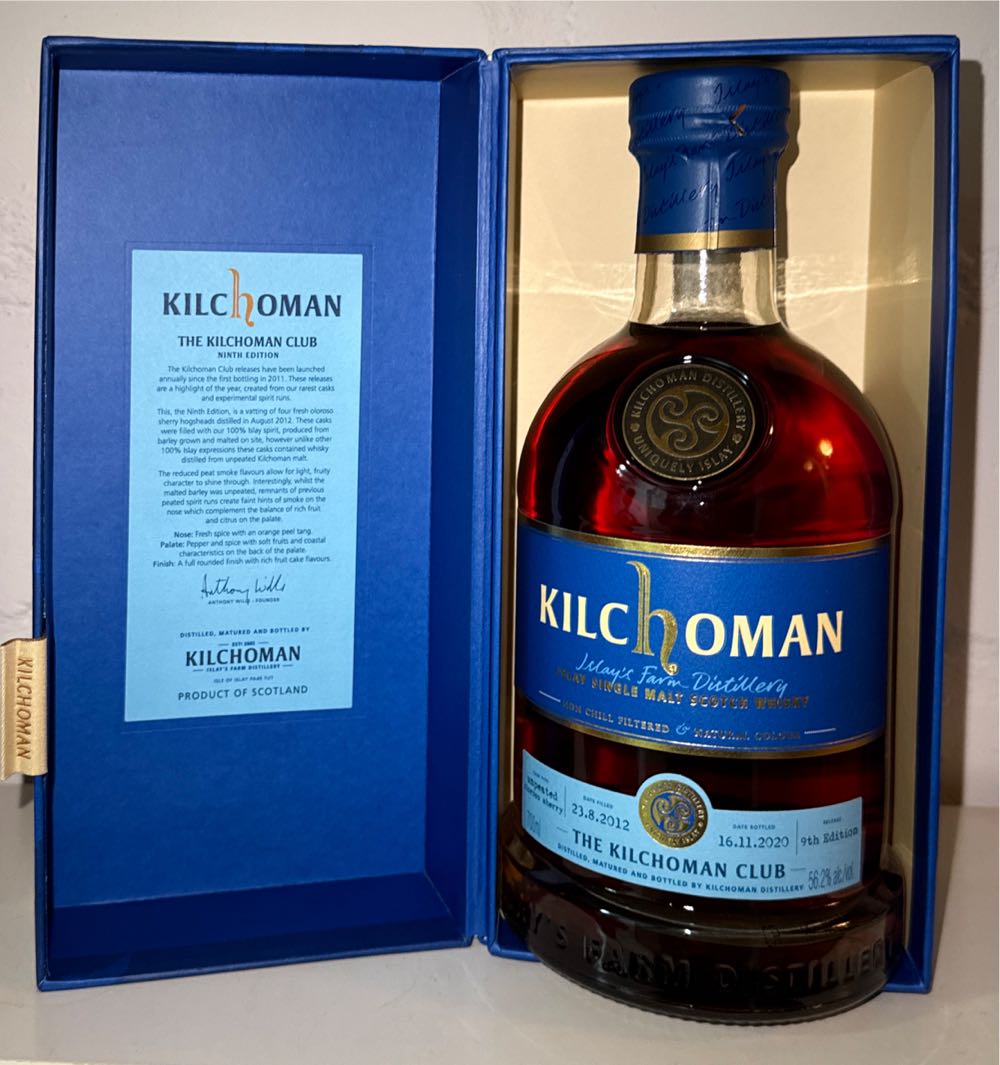 Kilchoman Club Ninth Edition - Kilchoman Distillery (700 mL) alcohol collectible - Main Image 2