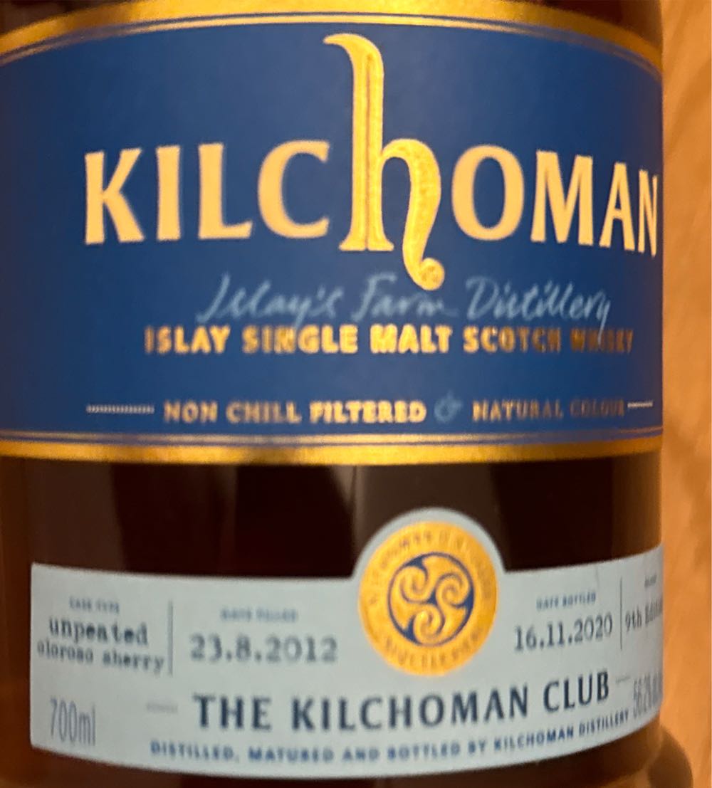 Kilchoman Club Ninth Edition - Kilchoman Distillery (700 mL) alcohol collectible - Main Image 4